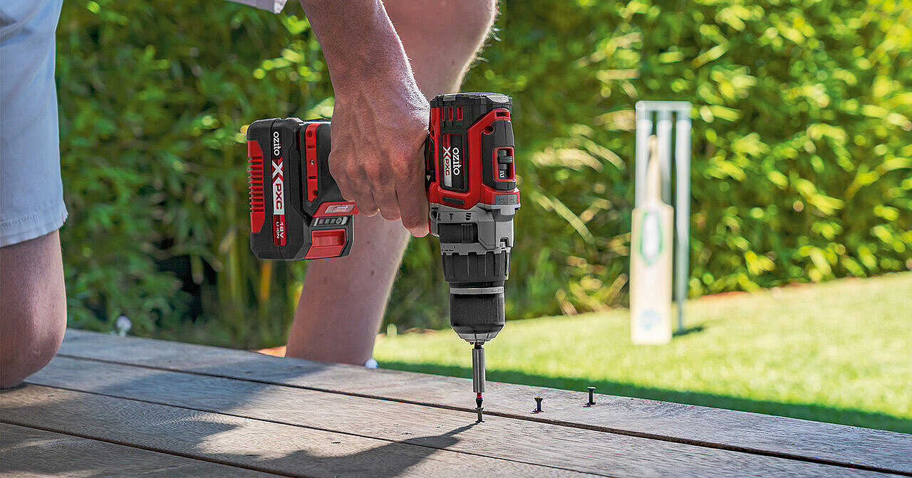 Powerful Drilling with the PXC Brushless Hammer Drill Ozito.co.nz