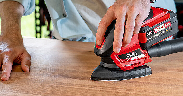 Ozito cordless sales belt sander