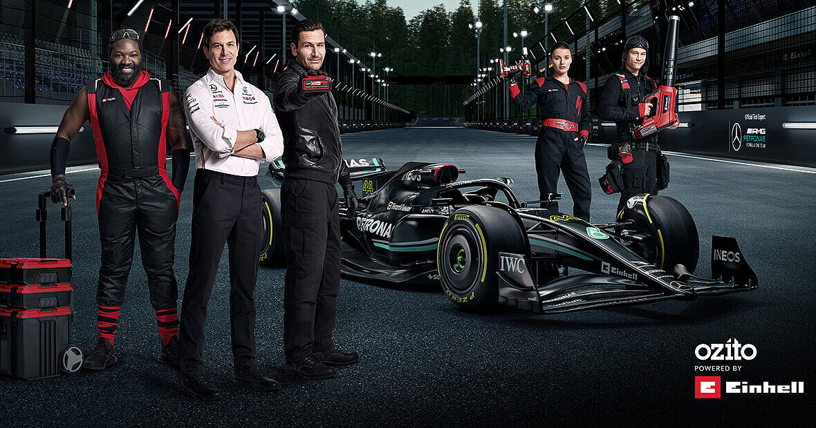 Ozito powered by Einhell on TV a new mission for the ETeam Ozito.co.nz